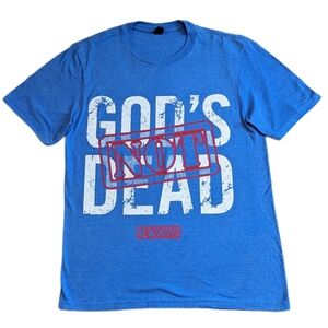 Newsboys God's Not Dead Stamp Tee Sz XS